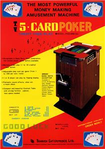 T.V. 5-Card Poker  Online