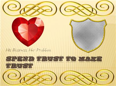 Spend Trust to Make Trust  Online
