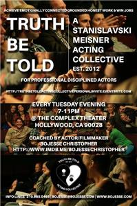 'Truth Be Told' a Stanislavki/Meisner Acting Collective Aka Creative Therapy  Online