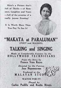 Makata at Paraluman (1933) Online