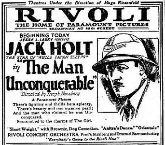 The Man Unconquerable (1922) Online